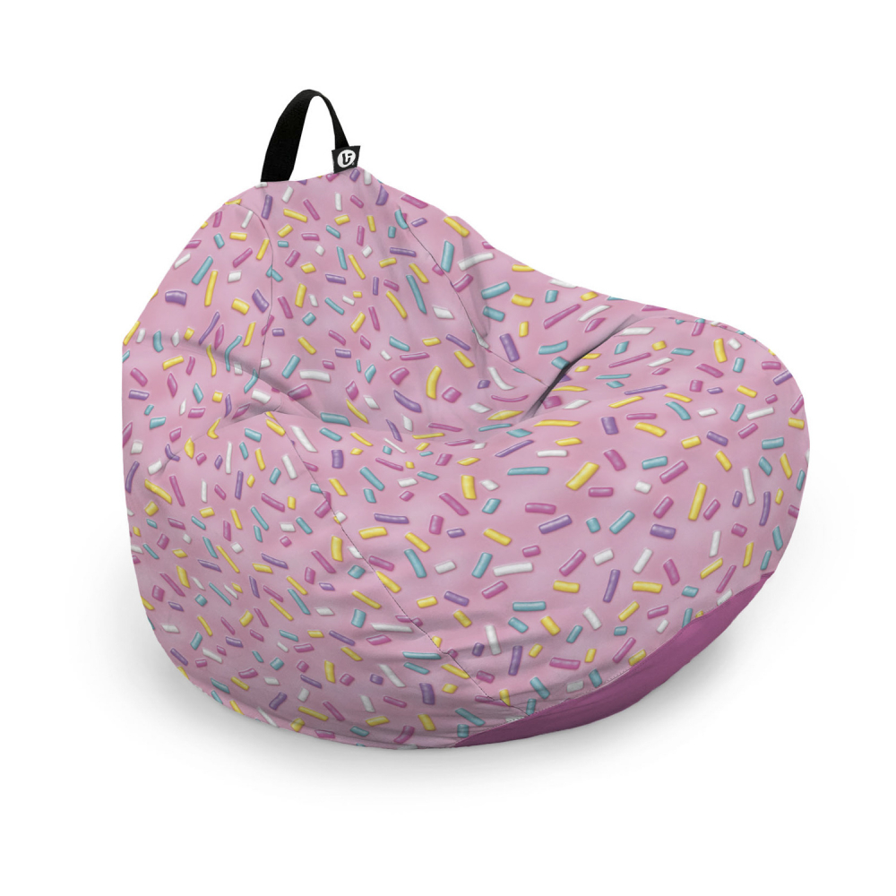 Husa fotoliu Puf Bean Bag tip Para XL fara umplutura Glazed Sprinkle - 5