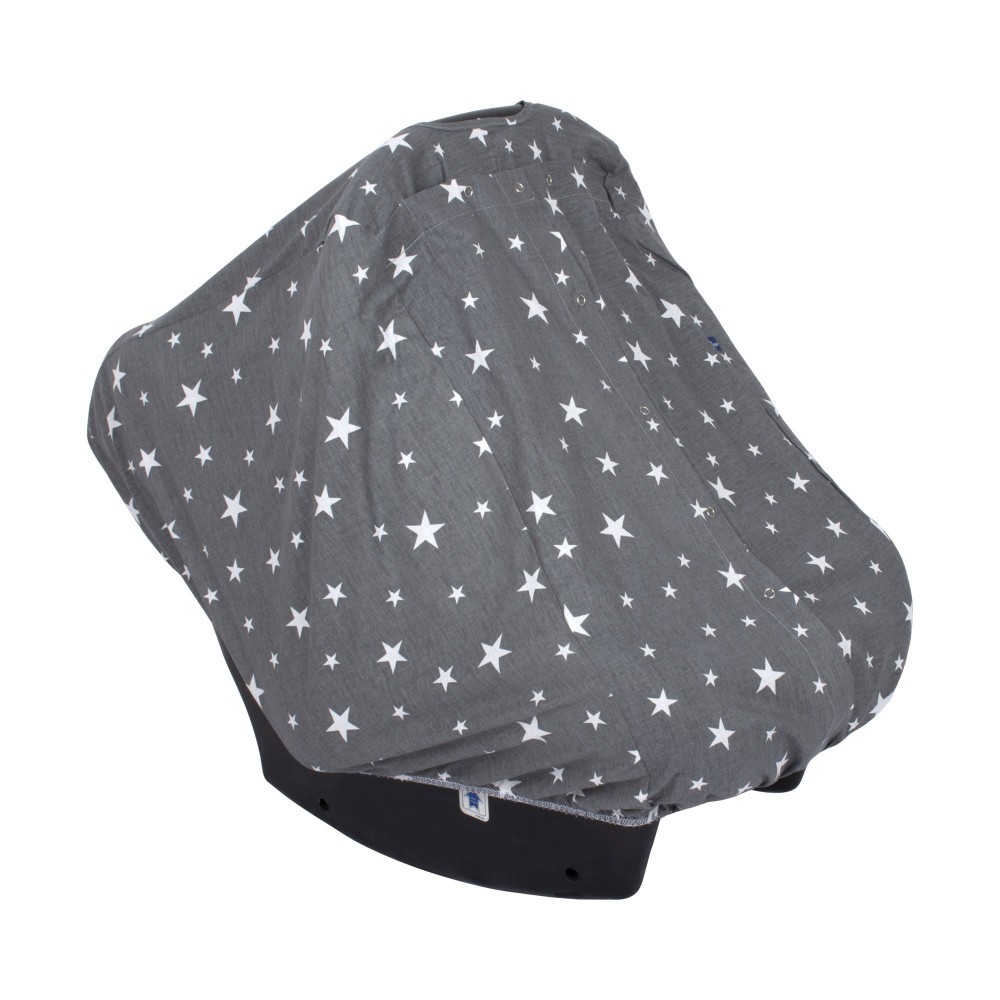 Husa protectie scoica auto SeviBebe Grey Stars - 1