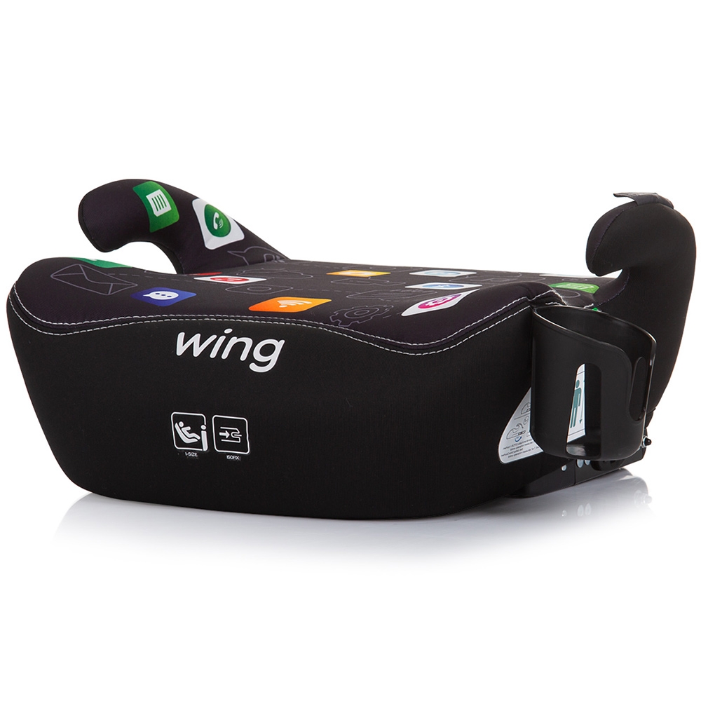 Inaltator auto Chipolino Wing cu sistem Isofix I-Size 125-150 cm display