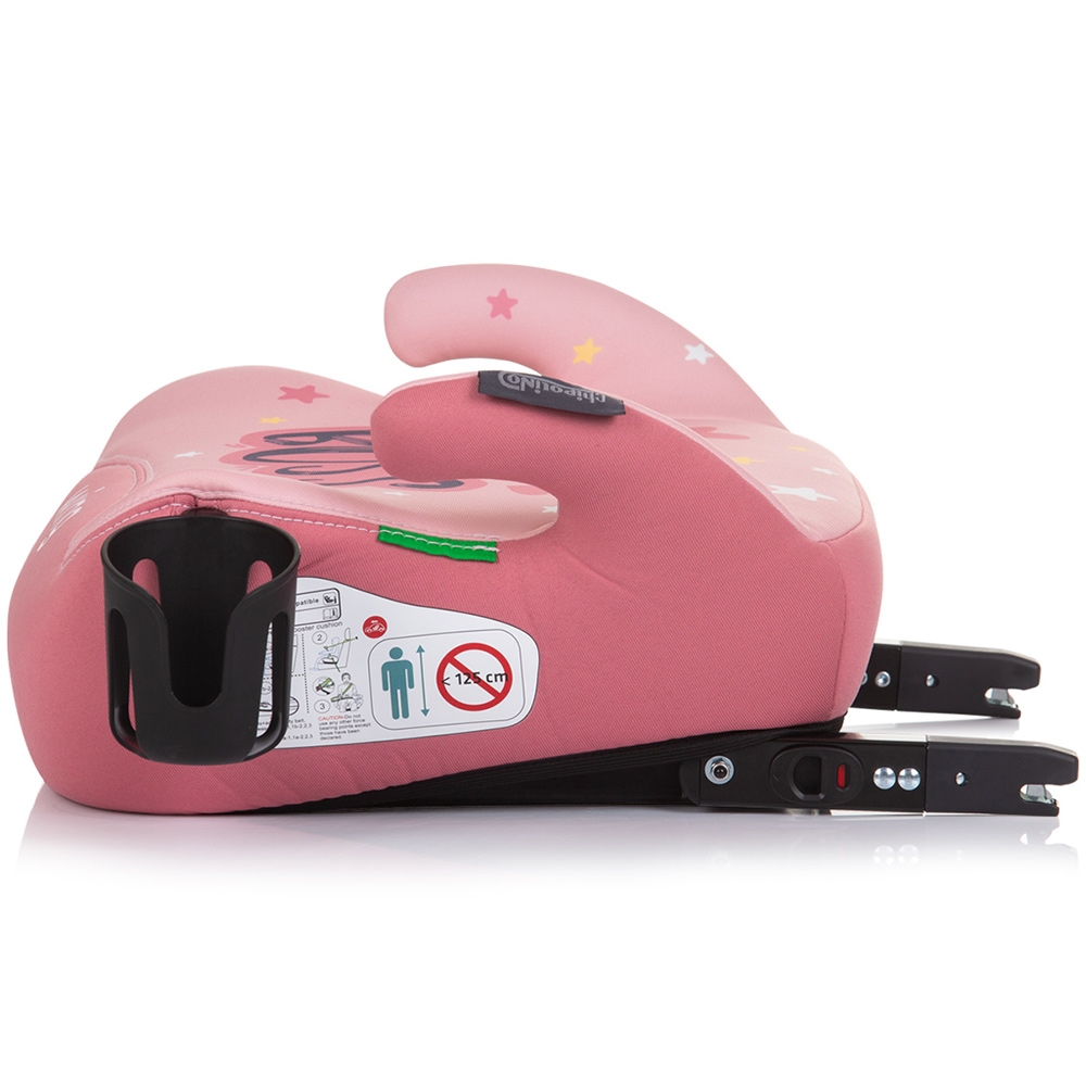 Inaltator auto Chipolino Wing cu sistem Isofix I-Size 125-150 cm pink mini boss - 1