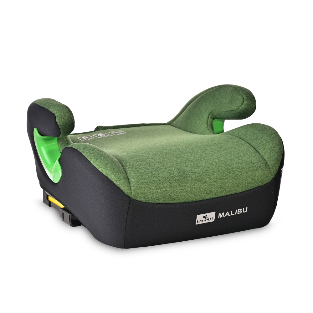 Inaltator auto cu Isofix 125-150 cm 6-12 ani Malibu Green