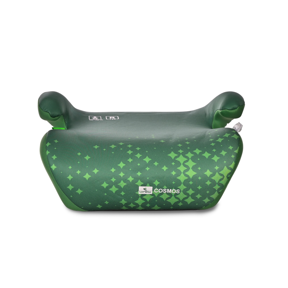 Inaltator auto pentru copii Cosmos Isofix 125-150 cm 6-12 ani Green