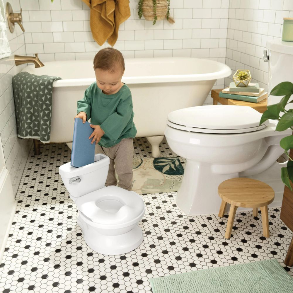 Olita cu sunete My Size Potty Pro alb Ingenuity - 1 | YEO