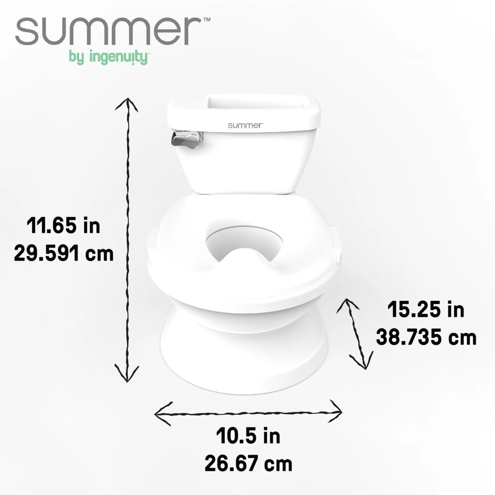 Olita cu sunete My Size Potty Pro alb Ingenuity - 3 | YEO