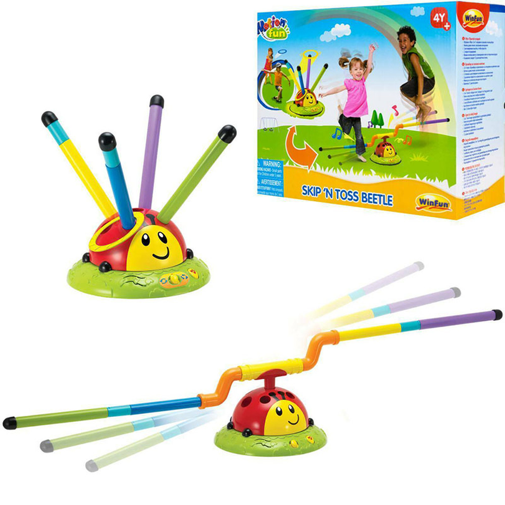 Jucarie interactiva WinFun Buburuza distractiva cu inele - 3 | YEO