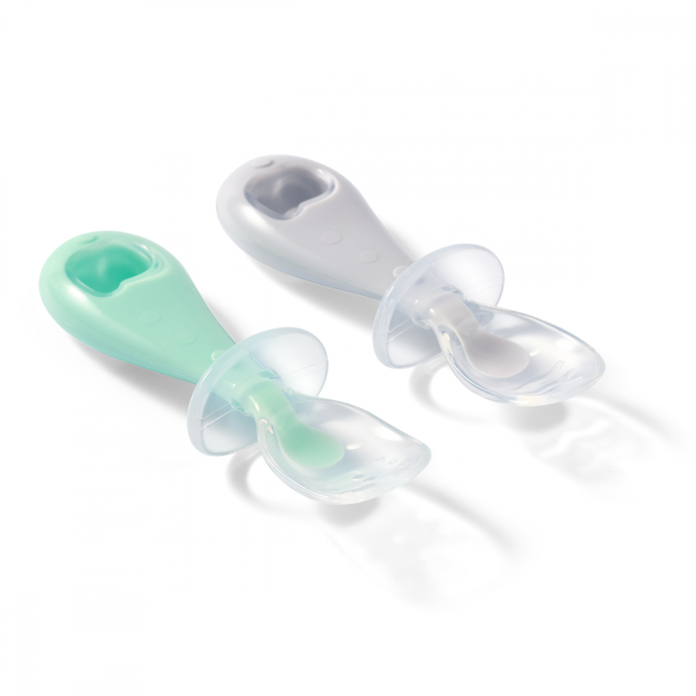 Lingurite silicon 2set Babyono griverde