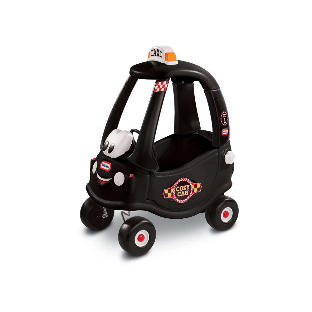 Masinuta neagra Little Tikes Taxi Cozy Coupe - 5