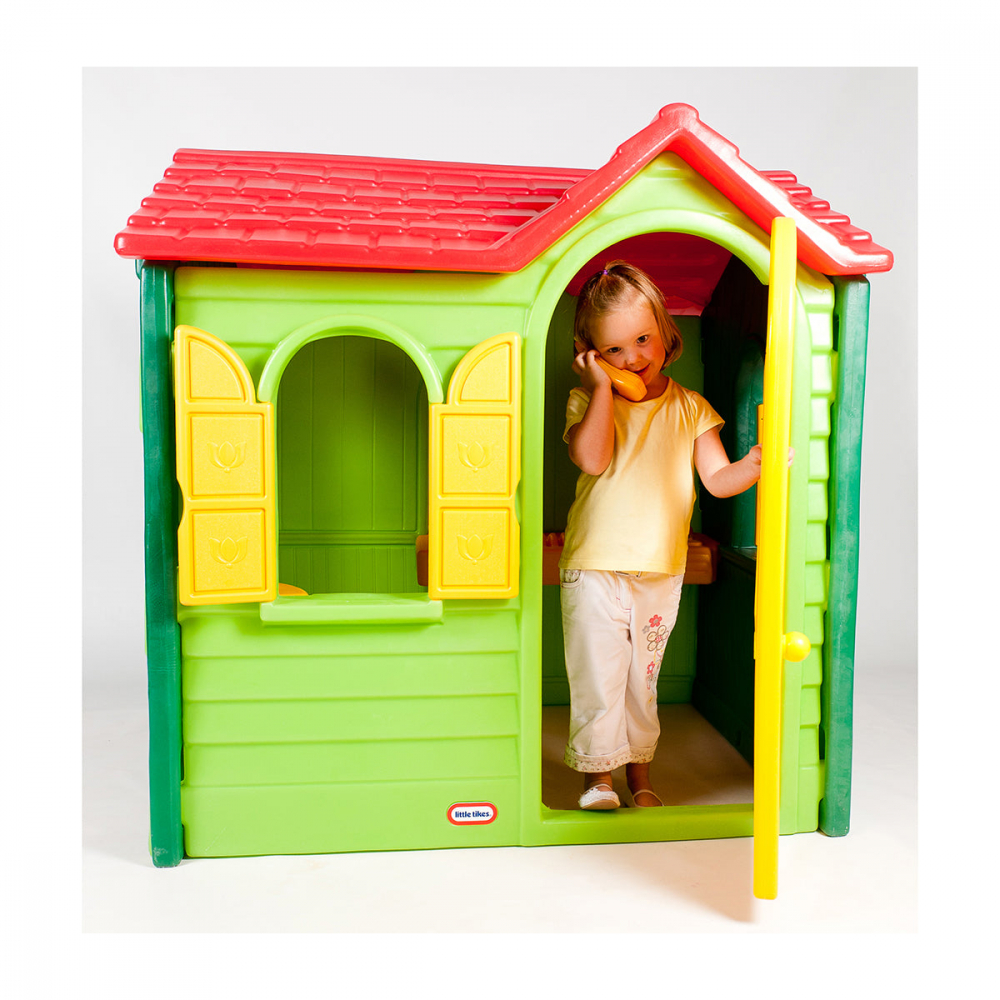 Casuta de vacanta Little Tikes verde