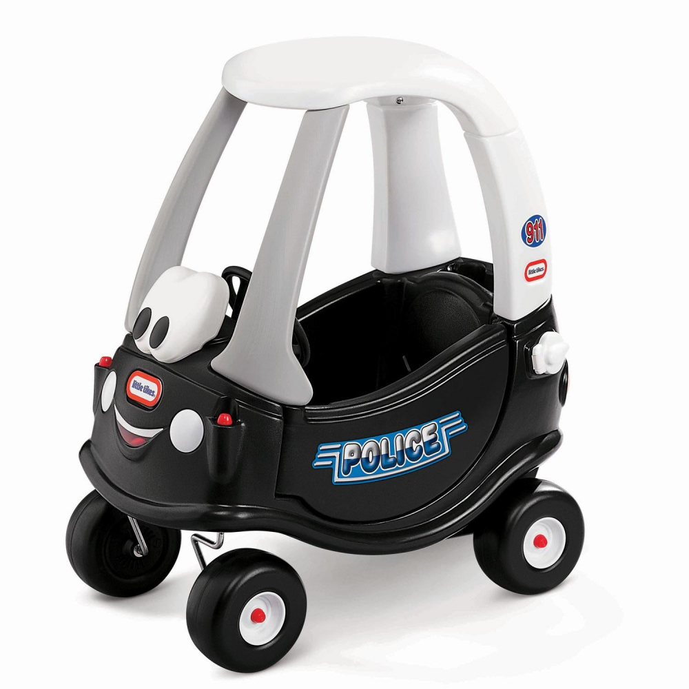 Masinuta neagra de politie Little Tikes Cozy Coupe - 5