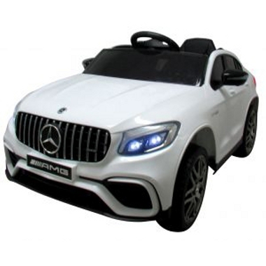 Masinuta electrica cu telecomanda 4 x 4 roti EVA Mercedes AMG GLC 63S R-Sport 3-6 ani alb 180W - 2