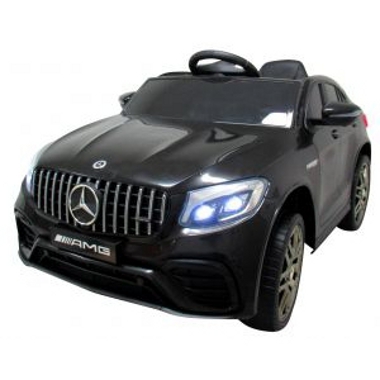 Masinuta electrica cu telecomanda 4 x 4 roti EVA Mercedes AMG GLC 63S R-Sport 3-6 ani negru - 2