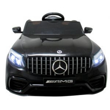 Masinuta electrica cu telecomanda 4 x 4 roti EVA Mercedes AMG GLC 63S R-Sport 3-6 ani negru - 1