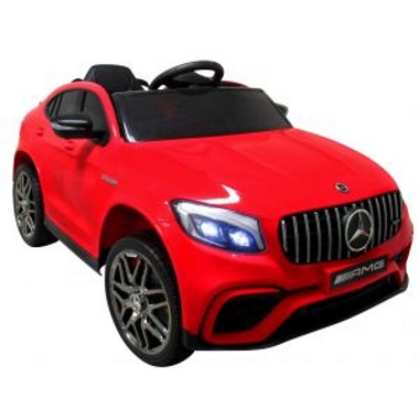 Masinuta electrica cu telecomanda 4 x 4 roti EVA Mercedes AMG GLC 63S R-Sport 3-6 ani rosu - 1