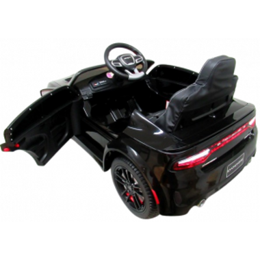 Masinuta electrica cu telecomanda roti EVA 107x68x53 cm Dodge SRT R-Sport 1-5 ani negru