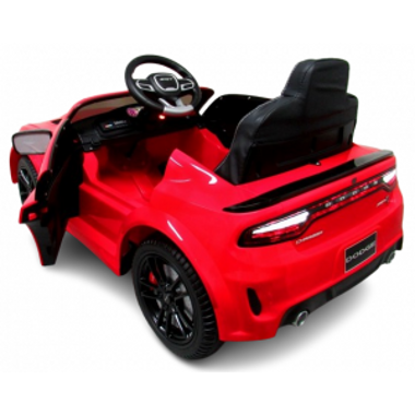 Masinuta electrica cu telecomanda roti EVA 107x68x53 cm Dodge SRT R-Sport 1-5 ani rosu