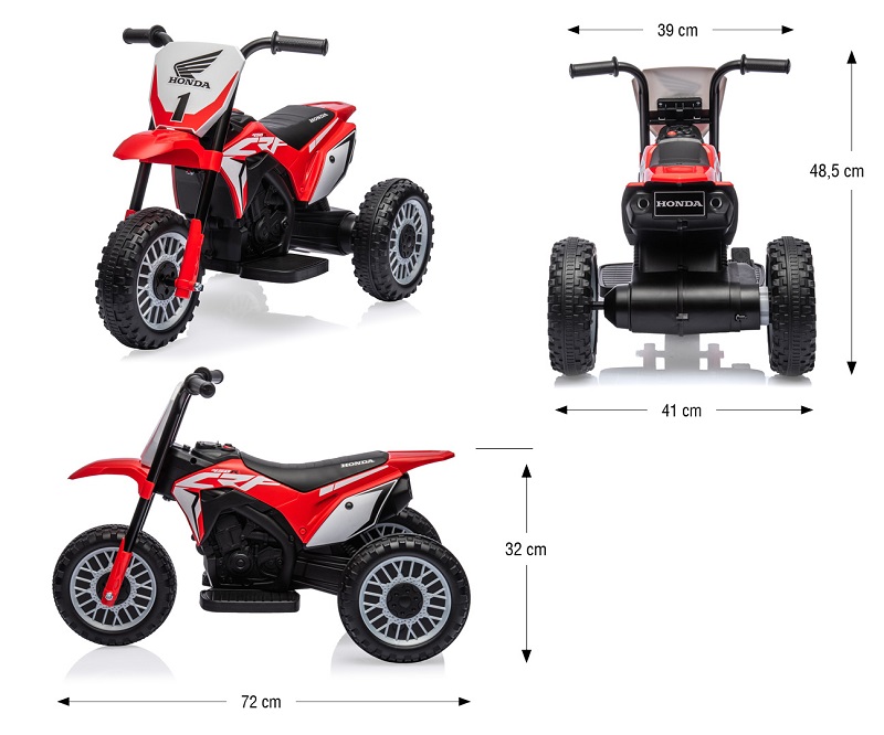 Motocicleta cu acumulator Honda CRF 450R red 30W - 4