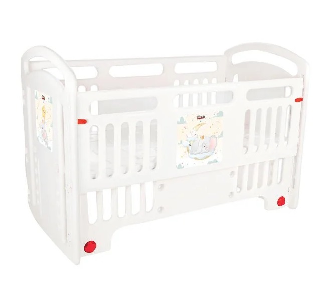 Patut pentru bebelusi cu laterala detasabila Pilsan Handy baby Cot - 4