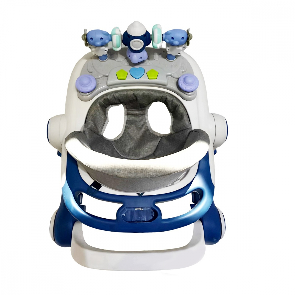 Premergator cu functie de antepremergator Little Mom Rocket Blue - 7