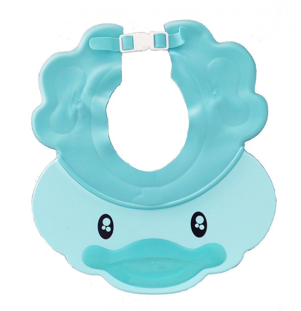 Protectie baita pentru ochi si urechi Little Mom Duckling Blue - 1 | YEO