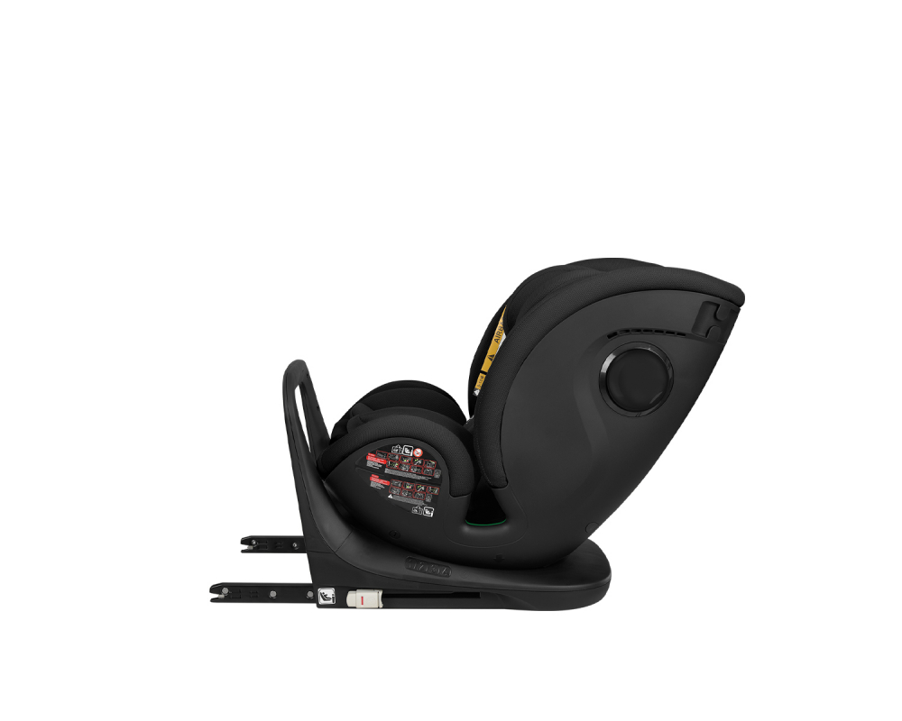 Scaun auto cu isofix KikkaBoo 40-150 cm i-View i-SIZE Black - 8