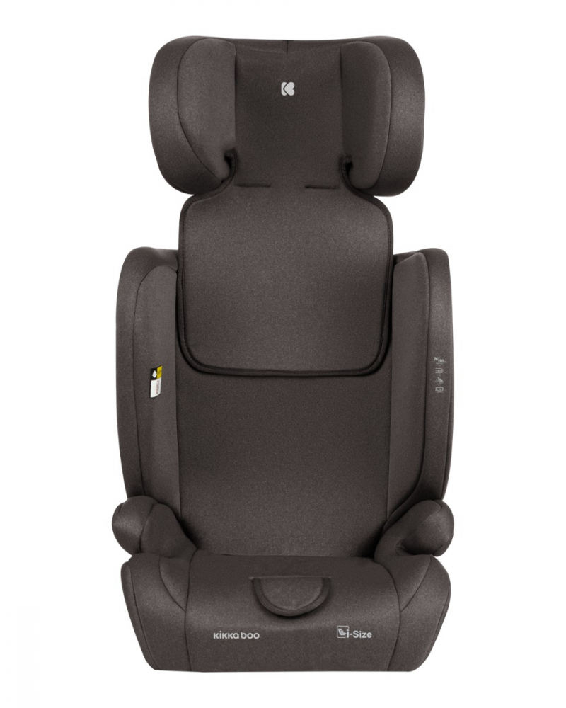 Scaun auto cu isofix KikkaBoo 76-150 cm i-Cross i-SIZE Brown - 2