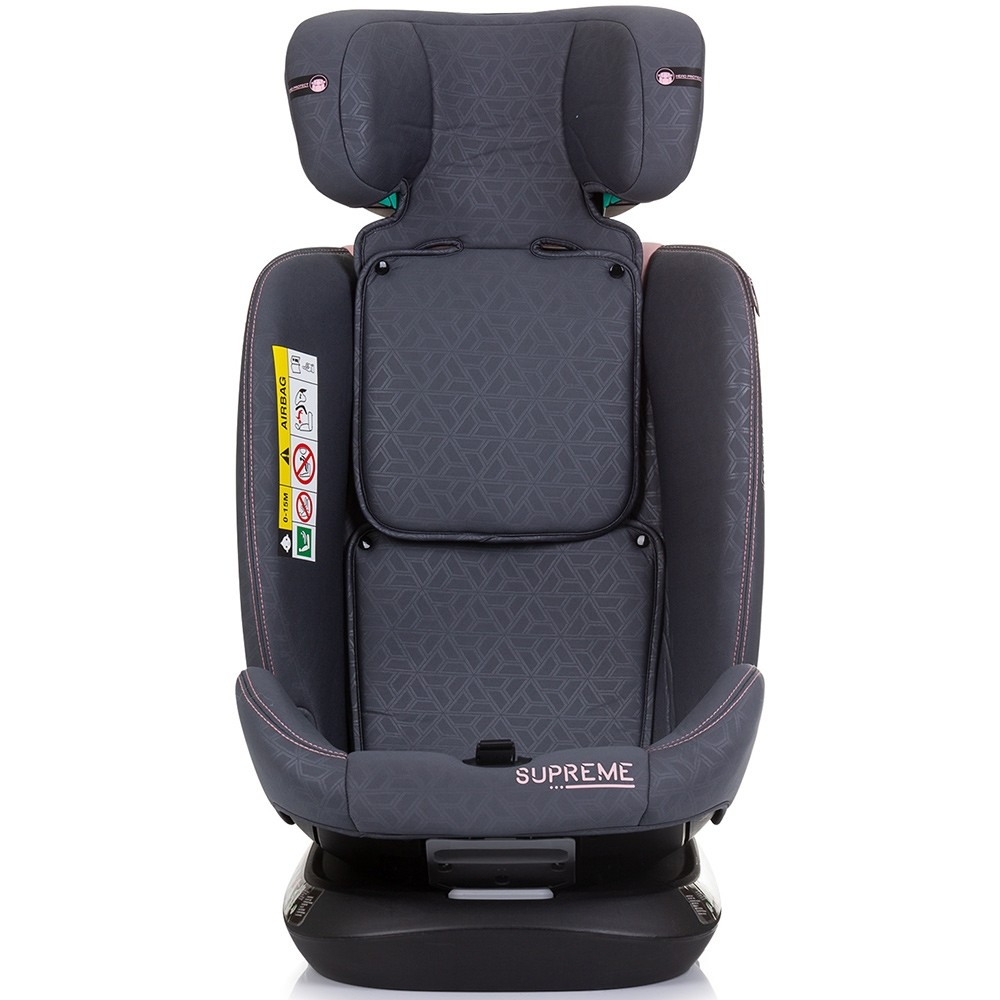 Scaun auto Chipolino Supreme cu sistem Isofix I-Size 40-150 cm flamingo - 1