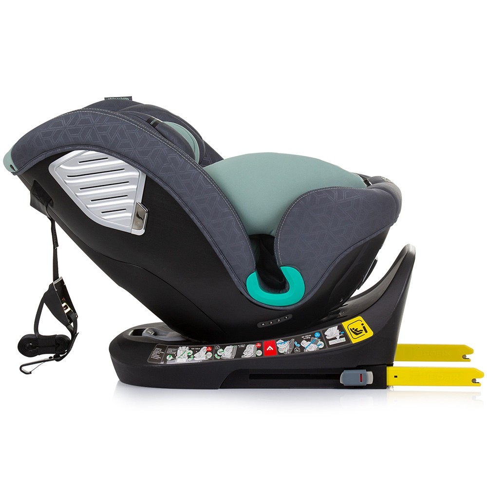 Scaun auto Chipolino Supreme cu sistem Isofix I-Size 40-150 cm pastel green - 1