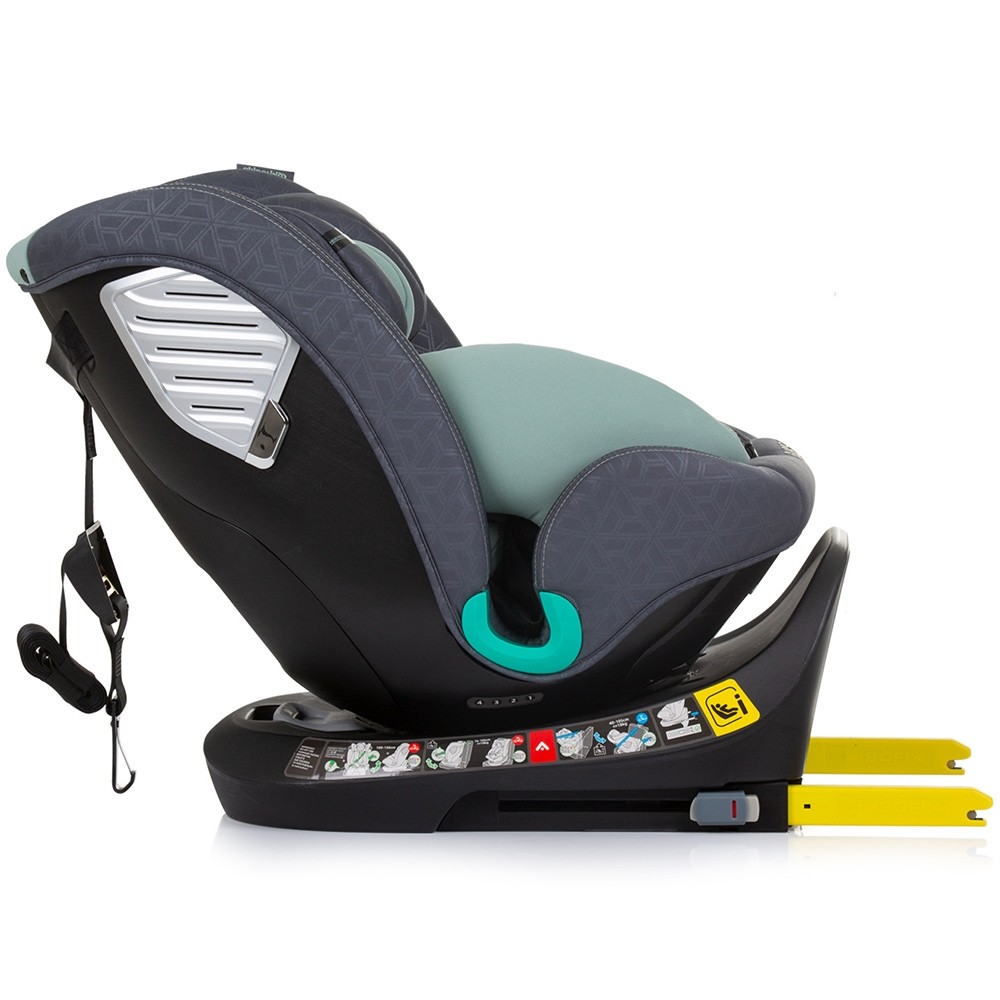 Scaun auto Chipolino Supreme cu sistem Isofix I-Size 40-150 cm pastel green - 7