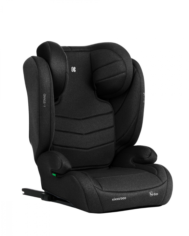 Scaun auto cu isofix KikkaBoo 100-150 cm i-Stand i-SIZE Black - 4