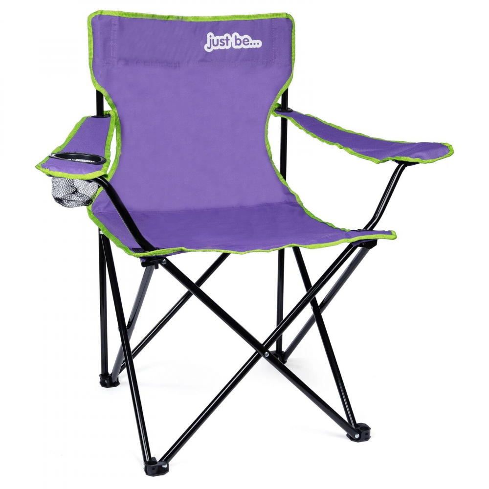 Scaun pentru camping violet verde