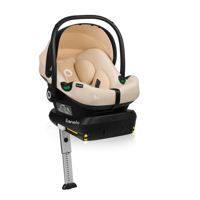 Scoica auto Lionelo i-Size Astrid include baza Isofix 0-13 kg bej - 1