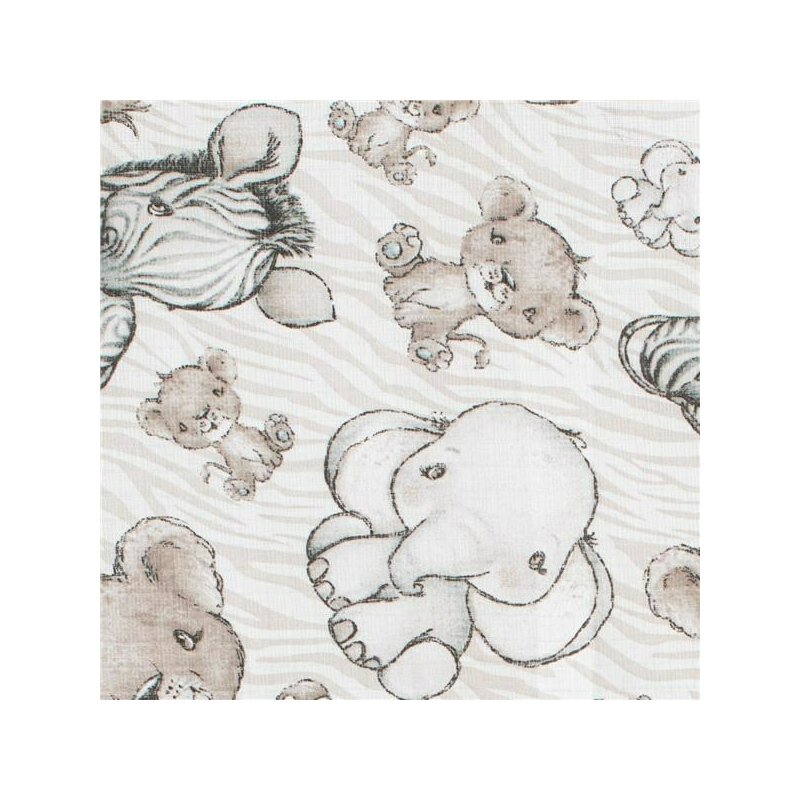Set 3 scutece New Baby multifunctionale din bumbac 70x80 cm multicolor - 3