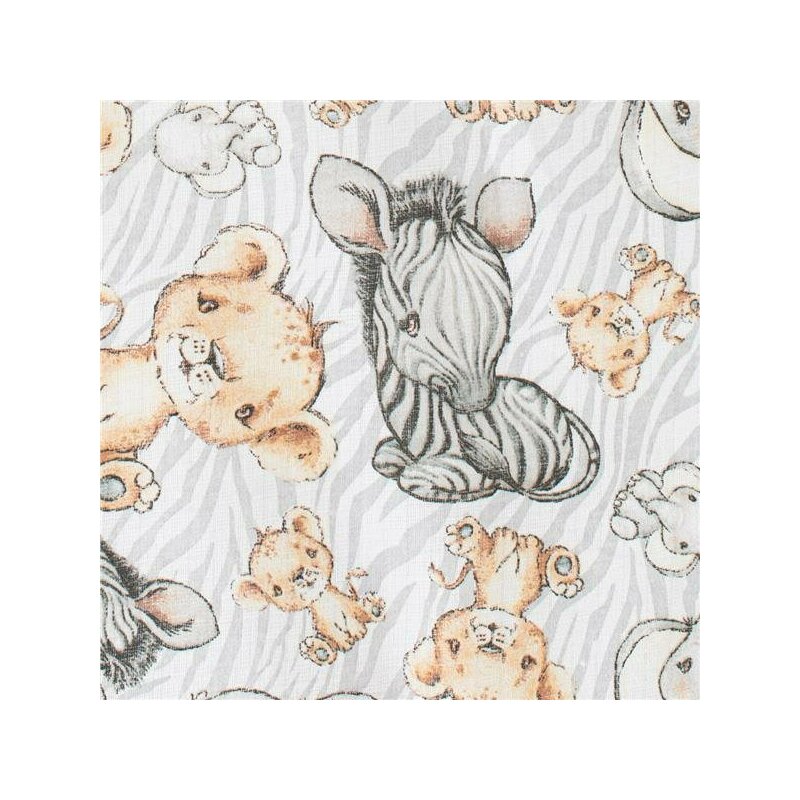 Set 3 scutece New Baby multifunctionale din bumbac 70x80 cm multicolor - 4