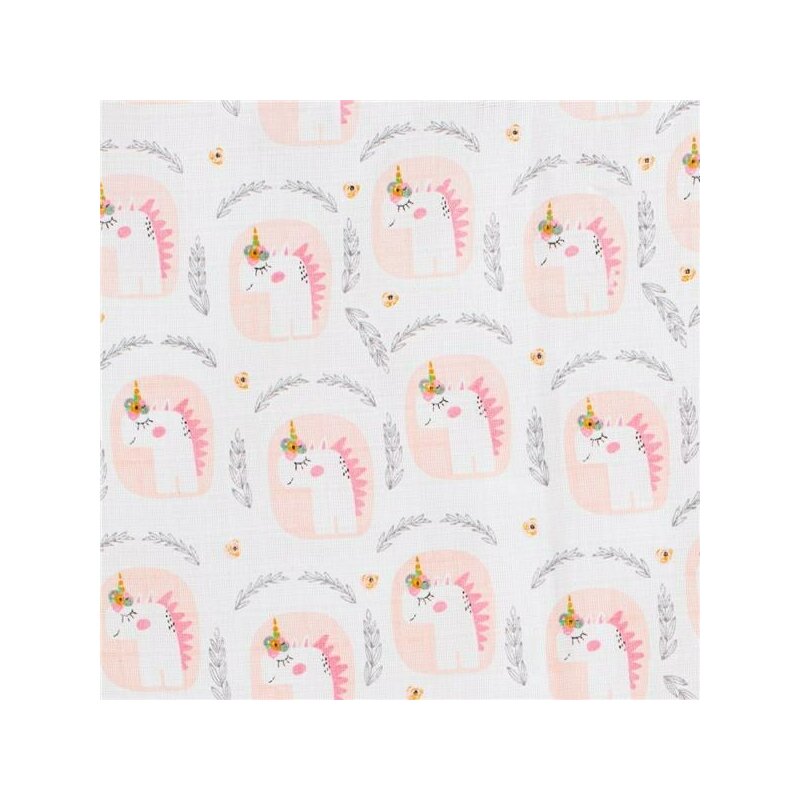 Set 3 scutece New Baby multifunctionale din bumbac 70x80 cm multicolor girl - 3