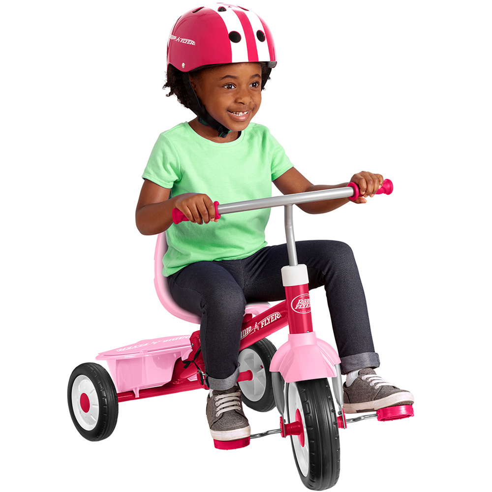 Tricicleta Radio Flyer 3 in 1 Stroll N Trike roz - 2 | YEO