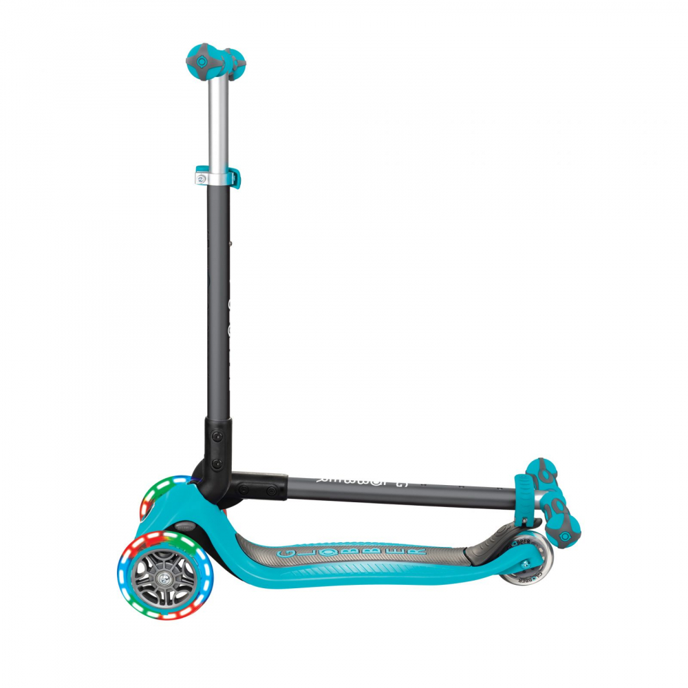 Trotineta Globber Go-Up 4 in 1 Deluxe Lights turquoise - 3 | YEO