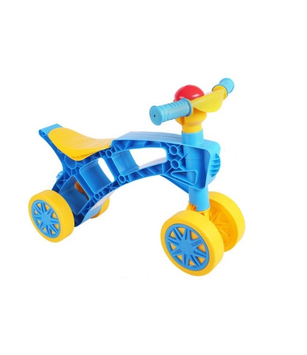 Vehicul de echilibru fara pedale cu 4 roti Technok Minibike Blue - 2 | YEO