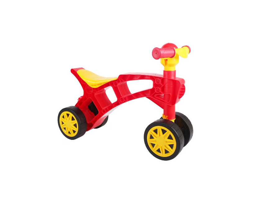 Vehicul de echilibru fara pedale cu 4 roti Minibike Red - 2