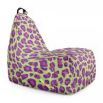 Fotoliu puf Bean Bag tip chill XL leopard madness