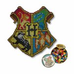 Set margele de calcat Beedz Harry Potter stema Hogwarts