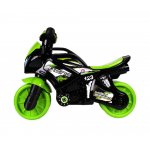 Motocicleta pentru curse Ride On TechnoK Racing cu sunete si lumini Verde/Negru