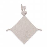 Paturica somn si joaca din bumbac organic 25x25 cm Hauck Rabbit Beige Dots