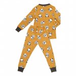 Pijama 100% bumbac organic Panda 4-5 ani