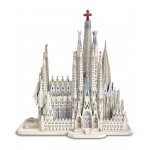 Puzzle 3D Piececool La Sagrada Familia metal 450 piese