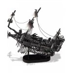 Puzzle 3D Piececool Corabia Abyssal Ghoste metal 363 piese