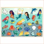 Puzzle lemn Djeco ocean