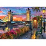 Puzzle Ravensburger Tower Bridge 1000 piese design nou