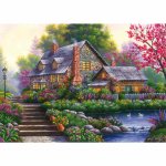 Puzzle Ravensburger cabana romantica 1000 piese design nou