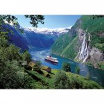 Puzzle Ravensburger fiord norvegian 1000 piese design nou