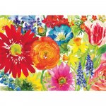 Puzzle Ravensburger  flori abundente 1000 piese design nou